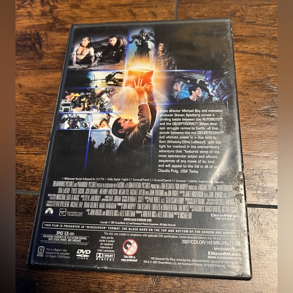 Transformer DVD Tested - Picture 3 of 3